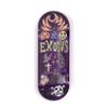 Exodus Deep Concave Fingerboard Deck (Purple Stain Sketchy, 32mm) view 1