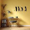 Golf Game Player Sport Club Hobby Golfer Wall Decals Home Girls Rooms Nursery Bedroom Living Office Bedroom Art Murals Black 22x15 in view 2
