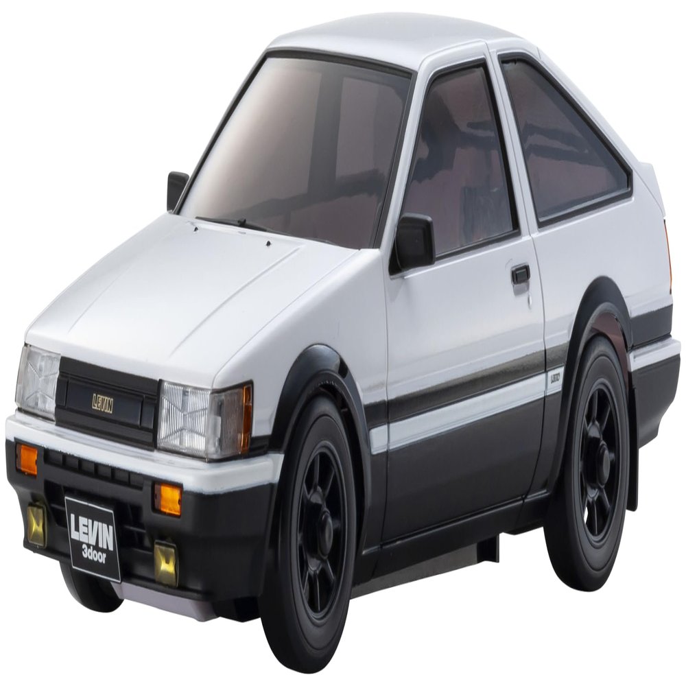 Kyosho America MZP473WBK Mini-Z Asc Toyoto Corolla Levin Ae86 White/Black Body Only