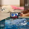 Pool Toys Amphibious Remote Control Lazy Seal 2.4Ghz Rechargeable Battery Cute Toys Robot Fish Remote Control Shark Car Bath Toys Interactive Crawling Toys for Toddler Kids 3,4,5 Years Old Boys Girls view 3