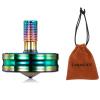 Premium Stainless Steel Spinning Top, Great CNC Machined Made, Perfectly Balanced, Spin Long Time, Easy to Twirl, Time Killer, Kinetic Desktop EDC Fidget Toys (M, Colorful) view 1