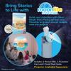 Moonlite Storytime - Conversations on The Ark - A Magical Read - Projector Sold Separately - Digital Bible Stories for Kids with Fun Sound FX - Learning Gifts for Kids Ages 12 Months & Up view 2