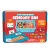 Chuckle & Roar - Sensory Bin - Tactile Learning for Toddlers - Montessori Preschool Activities - Plastic Storage Bin for Travel - Kids Activity Set view 1
