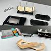 CRESKATE DIY Fingerboard Construction Kit for Beginners  Includes Standard Shape Mold, Fingerboard Shaper, 15 Maple Wood Plies, Trucks & Wheels, Glue, Grip Tape, Step-by-Step Video & Booklet view 3
