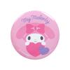 Sanrio 432741 Mini Pouch with Badge Character Grand Prize Vol. 3, Colorful Heart Series, My Melody, My Melody, Character view 3