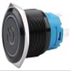 PGMTDEFXJO 16mm Black Oxide Metal Push Button Switch with LED Lamp Waterproof Car/Computer Modification Momentary/Latching 3V 6V 12V 220V view 1
