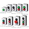 VUBBJCRS Start Stop self Sealing Waterproof Button Switch Emergency Stop Industrial handhold Control Box with Arrow Symbol (Color : 5 Up) view 2