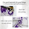 Knana Tarot Altar Cloth Silk Mat for Reading - Witchcraft Accessories with Tarot Card Bag (Purple Snake) view 3