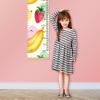 Customized Growth Chart Ruler, Banana with Strawberry - 13.4 x 56inches - Kid's Height Chart Hanging Ruler Wall Decor for Kids,Write Name or Drawing view 4