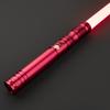 First Steps Lightsaber by SaberX: Duel-Ready, Color-Changing, 12w LED, Sound Effects, Aircraft Aluminum, Polycarbonate Blade, Ergonomic Handle, Ideal for Beginners & Enthusiasts, 72cm Baselit-Red view 1