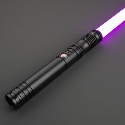 First Steps Lightsaber by SaberX: Duel-Ready, Color-Changing, 50w LED, Sound Effects, Aircraft Aluminum, Polycarbonate Blade, Ergonomic Handle, Ideal for Beginners & Enthusiasts, 92cm Xenopixel-Black