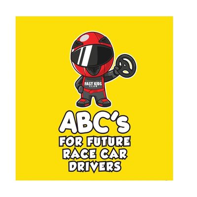 Srutueo Abc's for Car Drivers Alphabet Book (Baby Book, Children's Book, Toddler Book) Easy to Use 15.8 X 2 X 14.7cm