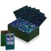 100 Count Green Card Sleeves for Trading Cards, Perfect Fit Shiny MTG Card Sleeves, Holographic Card Sleeve Fit for Magic, Photocard, TCG, Baseball/Sports Cards, Yugioh Card, Game Card 66 * 91 mm view 1