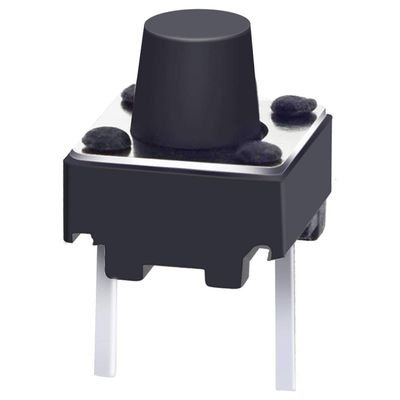PGMTDEFXJO 100Pcs 6x6x5mm 2 Pin Panel PCB Momentary Tactile Tact Push Button Switch (Size : 6x6x6mm)