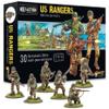 Warlord Games US Rangers Infantry - US Army 28mm Scale Plastic Miniatures for Bolt Action Highly Detailed World War 2 Miniatures for Table-top Wargaming view 1