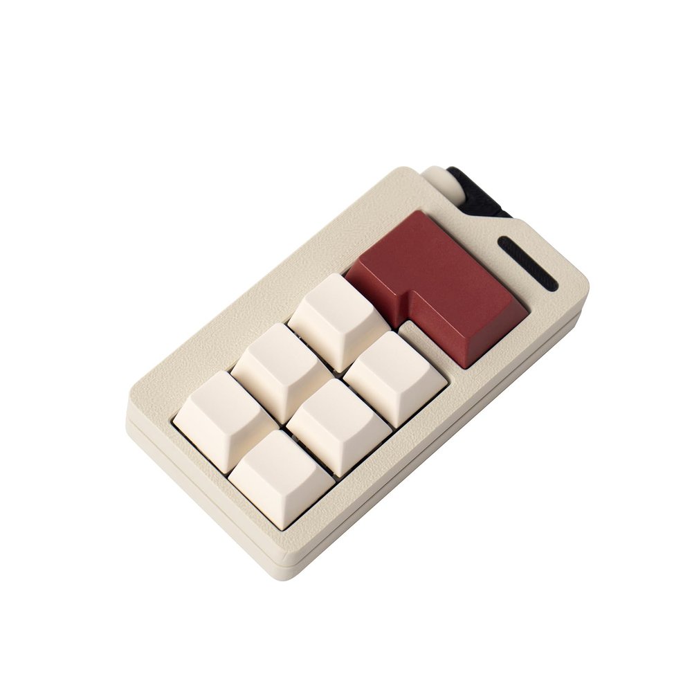 Keyboard Fidget Toys for Adults 3D Printing Keyboard Clicker Fidget Sensory Fun Toys with Keycaps Switch for Anxiety Decompression (White)
