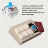 Keyboard Fidget Toys for Adults 3D Printing Keyboard Clicker Fidget Sensory Fun Toys with Keycaps Switch for Anxiety Decompression (White) view 4