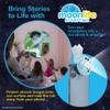 Moonlite Storytime Starter Pack with Smartphone Projector, Picture Disc and Four Stories, Ideal for Bedtime, Storytime, Family Travel and Thoughtful, Disney Encanto view 2