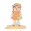 Magnetic Dress Up Puzzle with Wooden Base Creative Set view 4