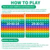 1-100 Number Math Toy, Stress Relief Fidget Toys, Numbers Enlightenment Play Toy, Suitable for Home and Classroom, Make Your Child's Learning Experience Easier and More Fun view 4