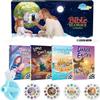 Moonlite Storytime Starter Pack with Smartphone Projector, Picture Disc and Four Stories, Ideal for Bedtime, Storytime, Family Travel and Thoughtful, Bible view 1
