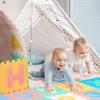 Relaxdays 10048919 Puzzle Mat ABC and Numbers, 36 Pieces, Children's Play Mat, W x D: 171 x 171 cm, BPA-Free, Foam, Multi-Coloured view 3