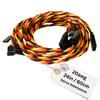 BackBayRC - 20awg Servo Extension Wire - 100 Strands for RC Vehicles, Drones, E-Bikes - 6 Lengths / 5 Wires per Pack (60CM / 24in / 2ft) view 1