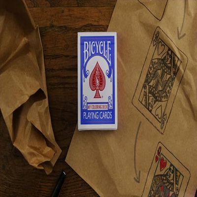 MJM Magic My Coloring Deck by Jordan Victoria (Blue)