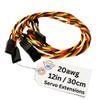BackBayRC - 20awg Twisted Servo Extension Cable - 100 Strands for RC Vehicles, Drones, E-Bikes - 6 Lengths / 5 Wires per Pack (30CM / 12in / 1ft) view 1