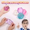 1pcs Masonry Ice Squishy Stress Ball - Diamond Sugar Cube Slow Rise Fidget Toy for Your Best Mellow and Chill - Hand Exercise Stress Relief for All Ages view 3
