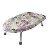 Mini Desktop Ironing Board Household Folding Ironing Board Portable Ironing Board Small Iron pad Ironing Board Rack Anti-scalding (Color : E) view 1