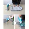 Mini Desktop Ironing Board Household Folding Ironing Board Portable Ironing Board Small Iron pad Ironing Board Rack Anti-scalding (Color : E) view 4