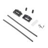4PC CC3D Atom VType Receiver Antenna Pedestal Box Fixing Seat Mount Holder for RC FPV Car Multirotor Quadcopter Drone (4Set Black) view 1