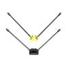 4PC CC3D Atom VType Receiver Antenna Pedestal Box Fixing Seat Mount Holder for RC FPV Car Multirotor Quadcopter Drone (4Set Black) view 2