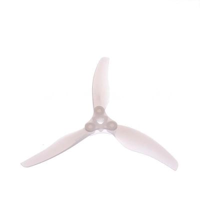 12PCS/2Pairs GF Floppy F5135 5.1inch 3-Blades Foldable Folding Propeller 5mm Popo Compatible for RC FPV Racing Drones (2pairs White F5135)