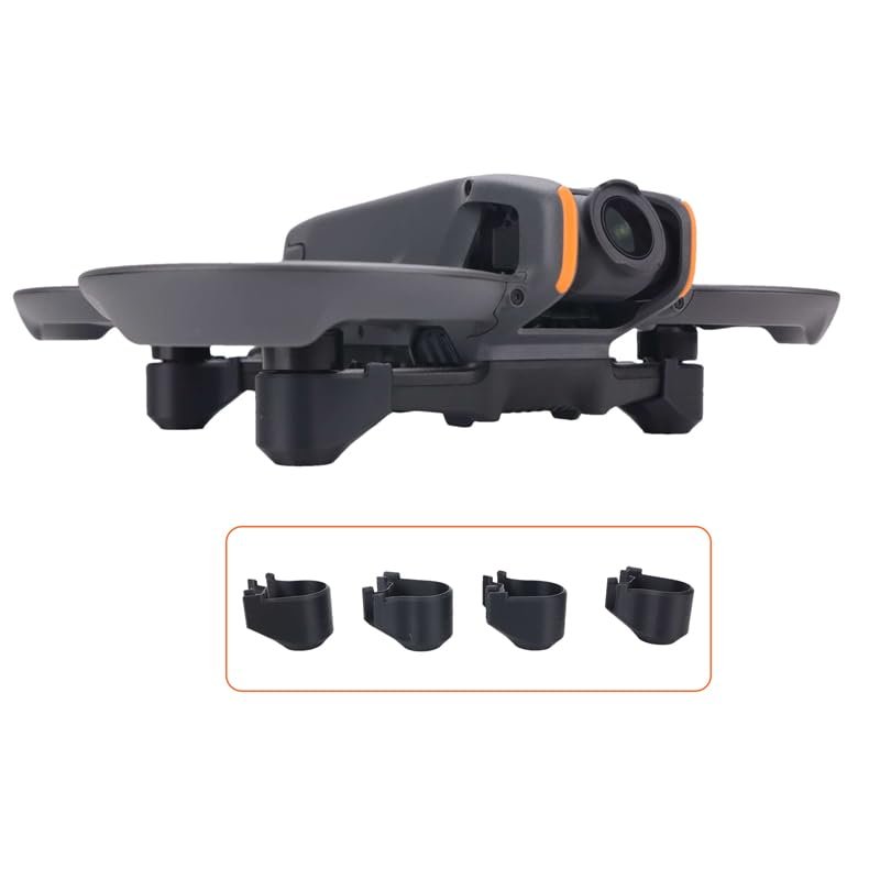 4PCS Landing Gear Drone Protective Foot Cover for DJI Avata 2,Increased Height Legs Feet Accessories Anti Wear Landing Gear Replacement