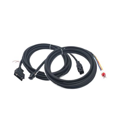 JZRYQJGJ Low Power Servo Motor Encoder Cable ASD-A2EN0003 ASD-A2EN0005 Power Cable ASD-A2PW0003 ASD-A2PW0005 1PCS (Color : Encoder Cable, Size : 5M)