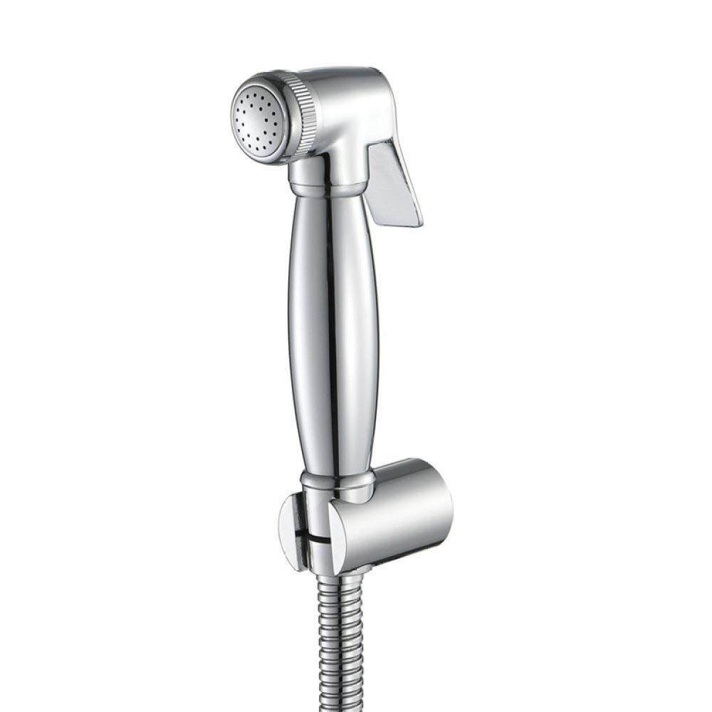 PDOLIGBDN HandheldSprayer Set,Premium Pressure-Free Spray Gun Screw Into The Circular Nozzle Shattaf,Shower Cloth Diaper Spray Attachment,Toilet Cleaner,Pressure Control