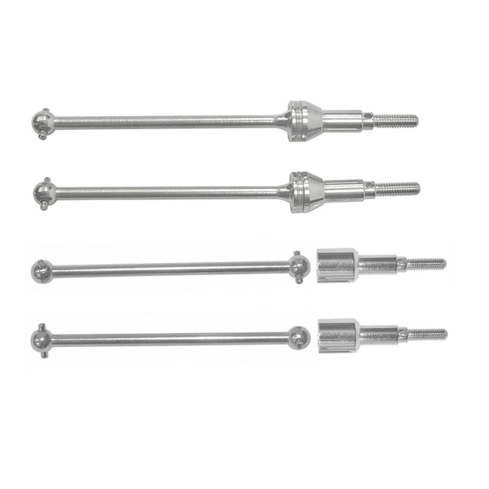 cvking RC Car Drive Shafts Compatible with HAIBOXING 901 901A 903 903A 905 905A 1/12 RC Car Upgrade Parts Metal Front and Rear Drive Shaft with 12Mm Hex
