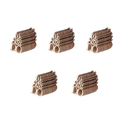15Pcs Wooden We Still DO Table Scatter Vintage Wedding Party Dec Wooden Decorations To Paint