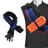 WALWAL Elite Tactical Toy Bullet BandolierAdjustable High Capacity Dart Carrier Compatible for Nerf Elite Blasters - Foam Ammunition Game Accessory with Elastic Rope view 1