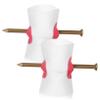 ORFOFE 2 Pack Bloody Finger Prank Toys Plastic Nail Through Trick Props for Halloween Party Scary Pranks view 1