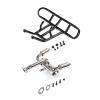 FLMLF 2 Hole Silencer Exhaust Pipe + Rear Bumper of 23CC~45CC Engine for 1/5 Hpi Rofun Rovan King Motor Baja 5B Rc Car Parts view 1