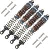 TOOMOD 1/10 100mm RC Oil filled Shock Absorbers kit for Tamiya Bullhead SuperClod Buster TRX4 Axial SCX10 D90 Crawler Buggy Car Upgrades Replace Parts (Grey) view 1