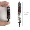 TOOMOD 1/10 100mm RC Oil filled Shock Absorbers kit for Tamiya Bullhead SuperClod Buster TRX4 Axial SCX10 D90 Crawler Buggy Car Upgrades Replace Parts (Grey) view 2