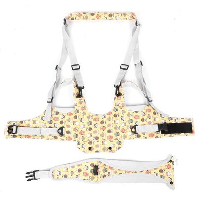 Baby Walking Harness Handheld Baby Walker Assistant Belt Adjustable Toddler Infant Walker Safety Harnesses Standing Up and Walking Learning Helper with Detachable Crotch (Light
