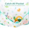 Accmor 4 Pack Long Sleeve Bibs, Baby Smock Waterproof Sleeved Bib Smock for Baby Toddler 24-36 Months view 4