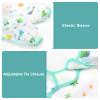 Accmor 4 Pack Long Sleeve Bibs, Baby Smock Waterproof Sleeved Bib Smock for Baby Toddler 6-24 Months view 2