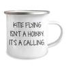 Yume Lumi Kite Flying Is My Calling Camping Mug | Inspirational Kite Flying Gifts for Father's Day | Gifts from Children to Dad view 2