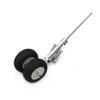SPARKHOBBY 1PC 100 120 140mm Aluminum Alloy Telescopic Double Spring Two-Wheel Kneeling Landing Gear for RC Fixed Wing Airplane Quadcopter (1PC 120mm) view 3